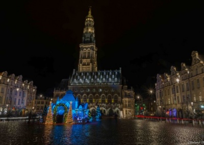 Place des héros Arras Noel