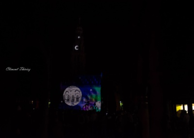 Beffroi video mapping Arras